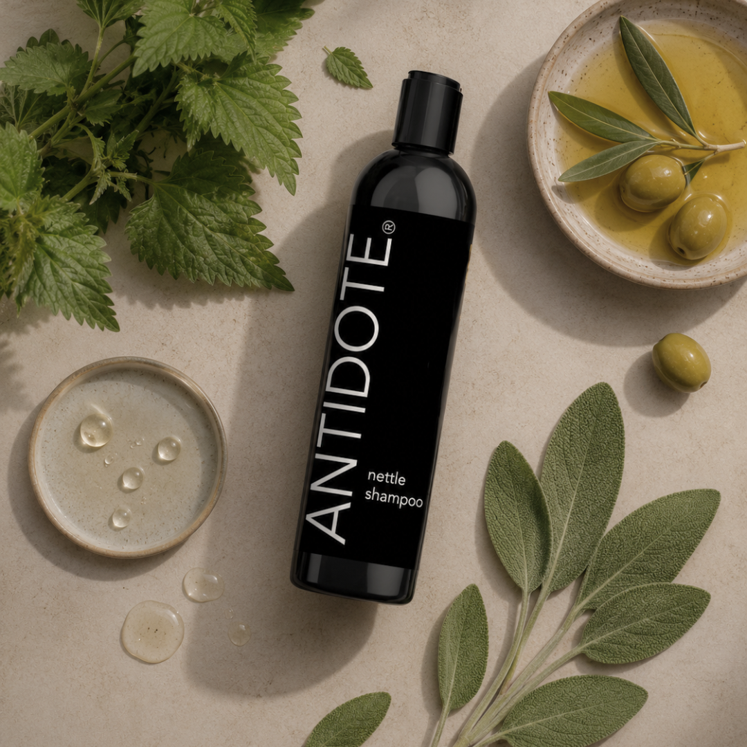Nettle Shampoo – Unscented Daily Cleanse – ANTIDOTE Hair Care