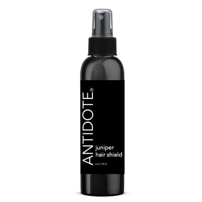 Juniper Hair Shield bottle – natural heat protectant for hair