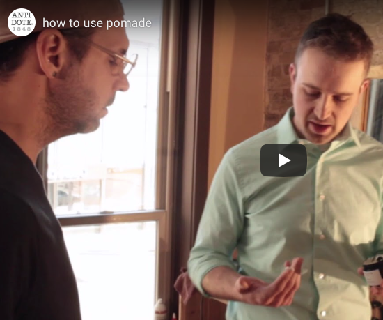 How to use matte pomade