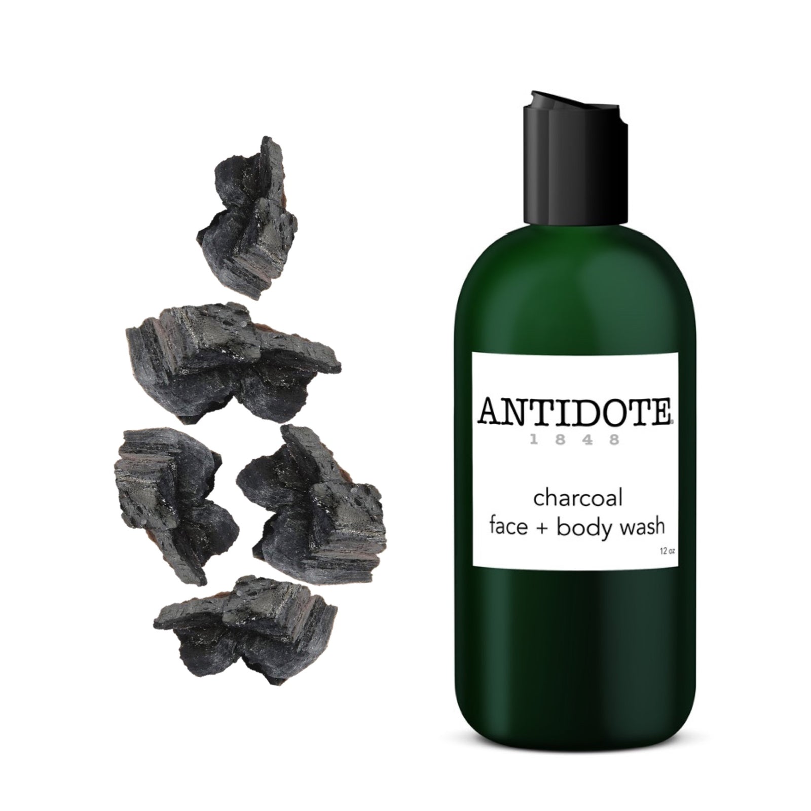 Charcoal Face + Body Wash