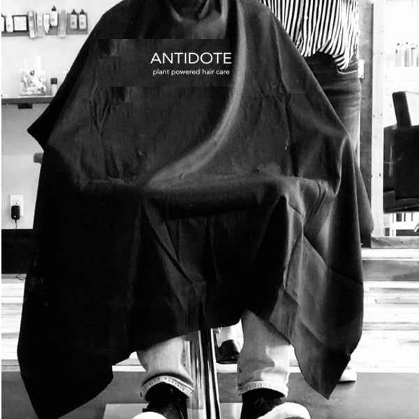 ANTIDOTE Salon Professional Styling Cape Black 