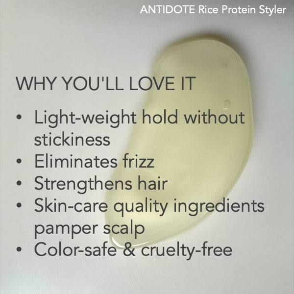 Yarrow + Rice Protein Styler – Flexible Hold Gel